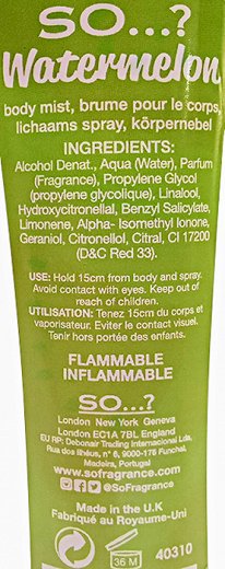 So Watermelon Body Mist 100ml