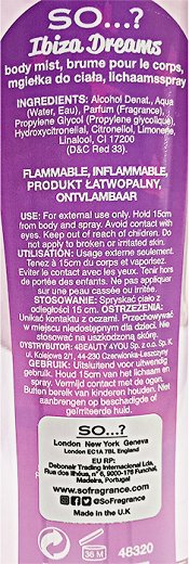 So Ibiza Dreams Body Mist 200ml