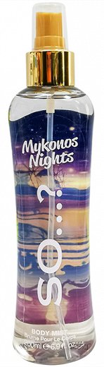 So Mykonos Night Body Mist 200ml