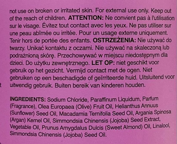 So Sorry Not Sorry Body Buffer Sweet Almond Oil Body Scrub 450g