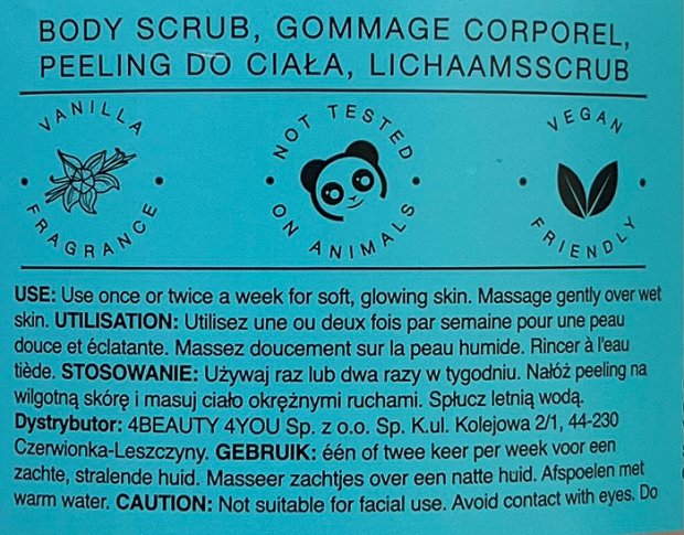 So Sorry Not Sorry Body Buffer Ylang Ylang Body Scrub 450g