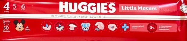 Huggies Little Movers Disney 4 7-18kg 50Τεμ