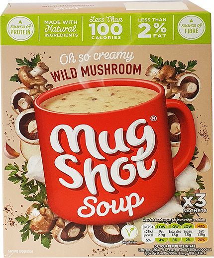 Mug Shot Soup Wild Mushroom 3Pcs 75g