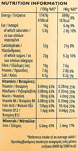 Kelloggs All Bran Bars Σοκολάτα 6Τεμ