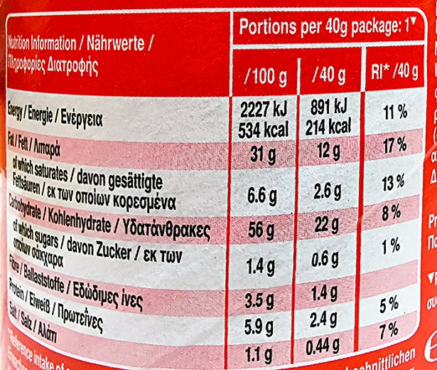 Pringles Original 40g