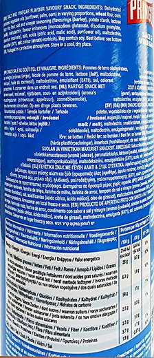 Pringles Salt & Vinegar 165g