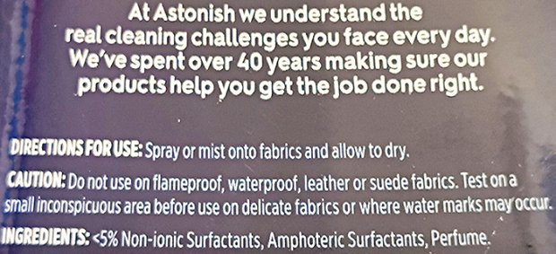 Astonish Fabric Refresher White Flowers 750ml