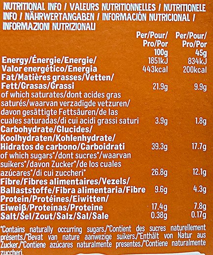 Nakd Protein Peanut Butter Raw Bars 3x45g