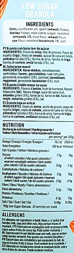 Rude Health Low Sugar Granola Almond & Hazelnut 400g
