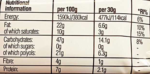 Diablo Chocolate Cake Sugar Free 200g
