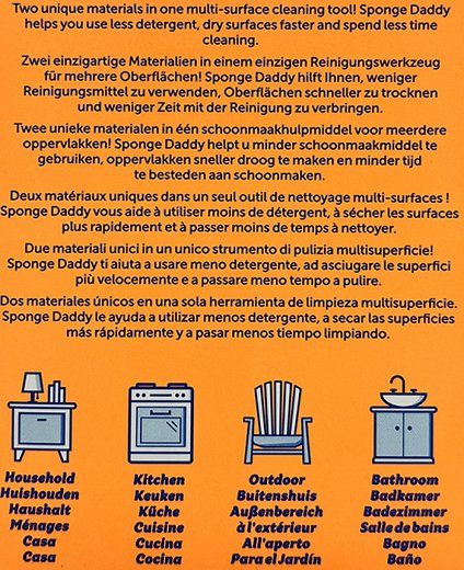 Scrub Daddy Sponge Daddy 4Τεμ
