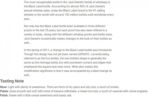 Jack Daniels Whisky 700ml
