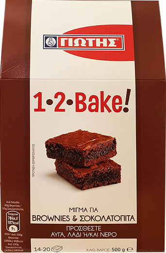Jotis 1 2 Bake Mixture For Brownies & Chocolate Pie 500g