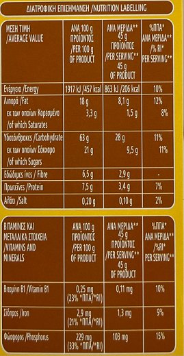 Fytro Crunchy Muesli With Whole Grain Oat 375g