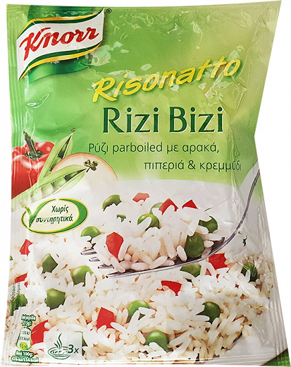 Knorr Risonatto Rizi Bizi 3 Μερίδες 220g
