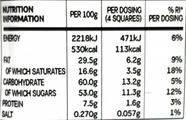 Ion Break Milk Chocolate With Raisins Almonds Hazelnuts 85g