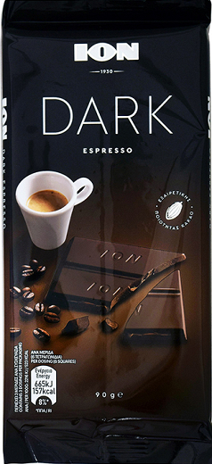 Ion Dark Espresso Chocolate 90g