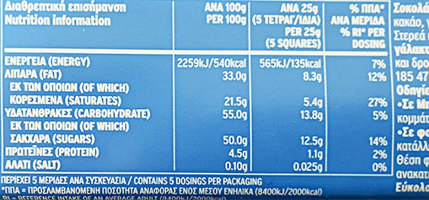 Ion Classic Dark Couverture 125g