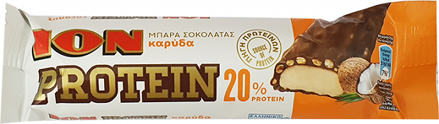 Ion Protein Chocolate Bar Coconut 50g