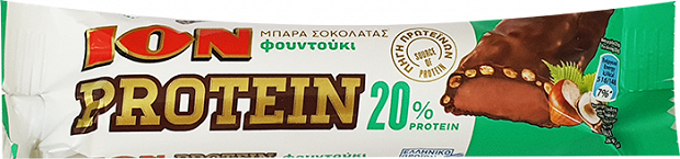 Ion Protein Chocolate Bar Hazelnut 50g