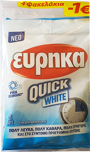 Eureka Quick White Whitening Powder 50g 4Pcs -1€