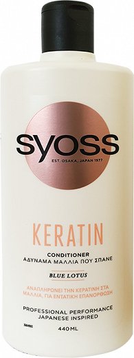 Syoss Conditioner Keratin Για Αδύναμα Μαλλιά 440ml