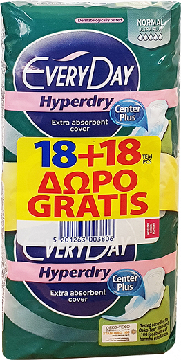 Every Day Hyperdry Normal Ultra Plus 18Τεμ 1+1