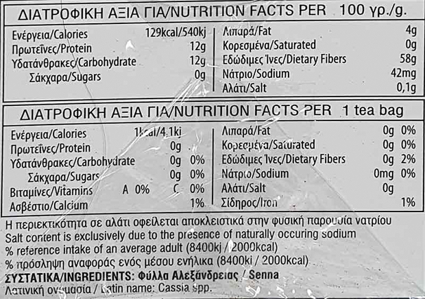 Fino Φύλλα Αλεξάνδρειας 10Τεμ