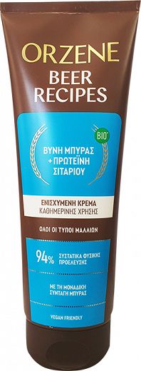 Orzene Beer Recipes Bio Beer Malt & Wheat Protein Conditioner For All Hair Types 250ml