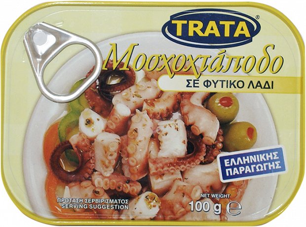 Trata Musky Octopus In Vegetable Oil 100g