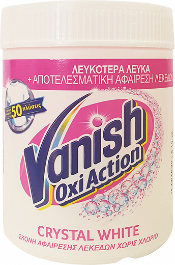 Vanish Crystal White Oxi Action Powder 500g
