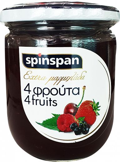 Spinspan 7Days Extra 4 Fruits Jam 380g
