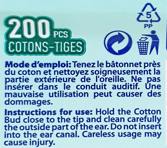 Septona Cotton Buds Biodegradable 200Pcs