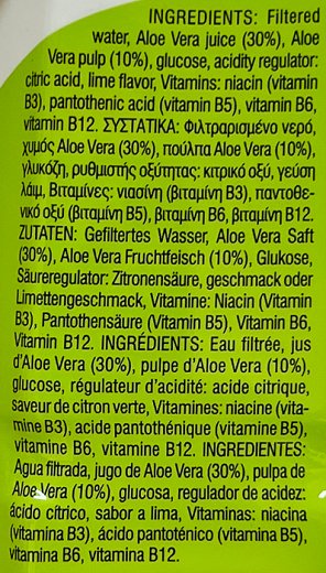Coolvit Aloe Lime Flavor Vitamin Water 500ml
