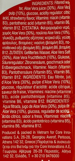Coolvit Aloe Stawberry Flavor Vitamin Water 500ml