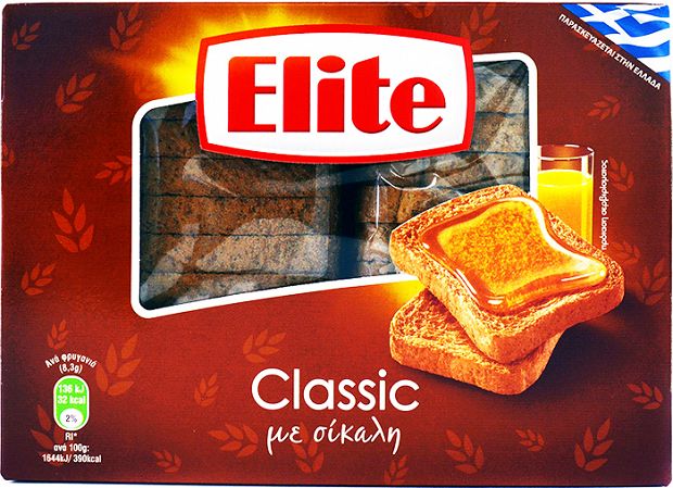 Elite Wheat And Rye Rusks 180g