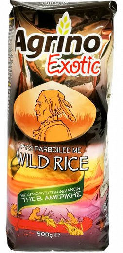 Agrino Exotic Ρύζι Parboiled Με Άγριο Ρύζι 500g