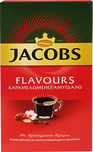 Jacobs Flavours Καραμελωμένο Αμύγδαλο 250g