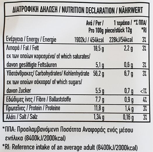Tsatsakis Breadsticks Multigrain 250g