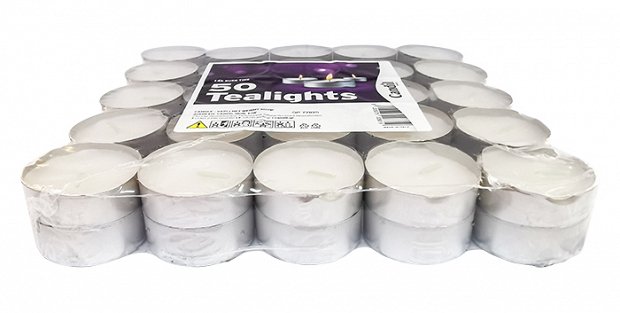 Candil Κεράκια 4h Burn Time 50Τεμ 500g