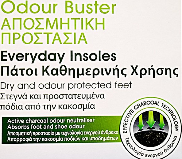 Scholl Odour Buster Πάτοι Καθημερινής Χρήσης 1Σετ