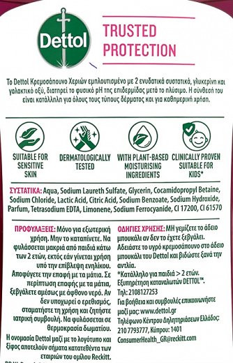 Dettol Energise Wild Berries & Crisp Apple Κρεμοσάπουνο Ανταλλακτικό 750ml