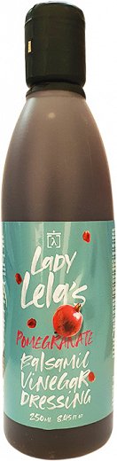 Lady Lela's Pomegranate Balsamic Vinegar Dressing Gluten Free 250ml