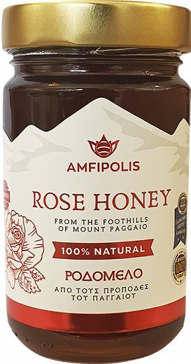 Amfipolis Rose Honey 400g