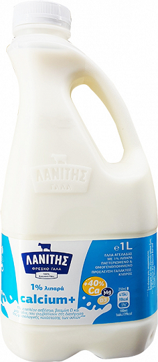 Lanitis Plus Calcium Milk 1L