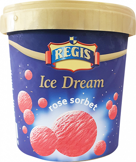 Regis Ice Dream Rose Sorbet Ice Cream 1000ml