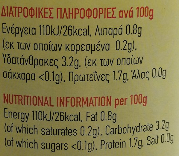 Morphakis Αμπελόφυλλα 200g