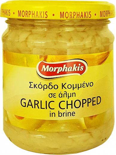 Morphakis Garlic Chopped 220g