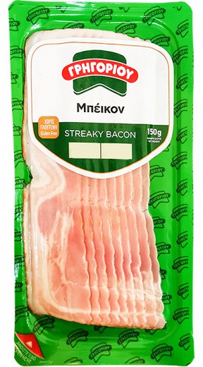 Grigoriou Bacon Slices 150g