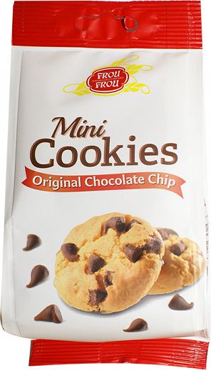Frou Frou Mini Cookies Original Chocolate Chip 120g